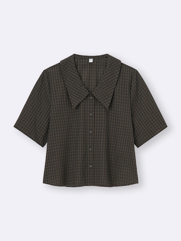 Big Collar Blouse | HalfSlv