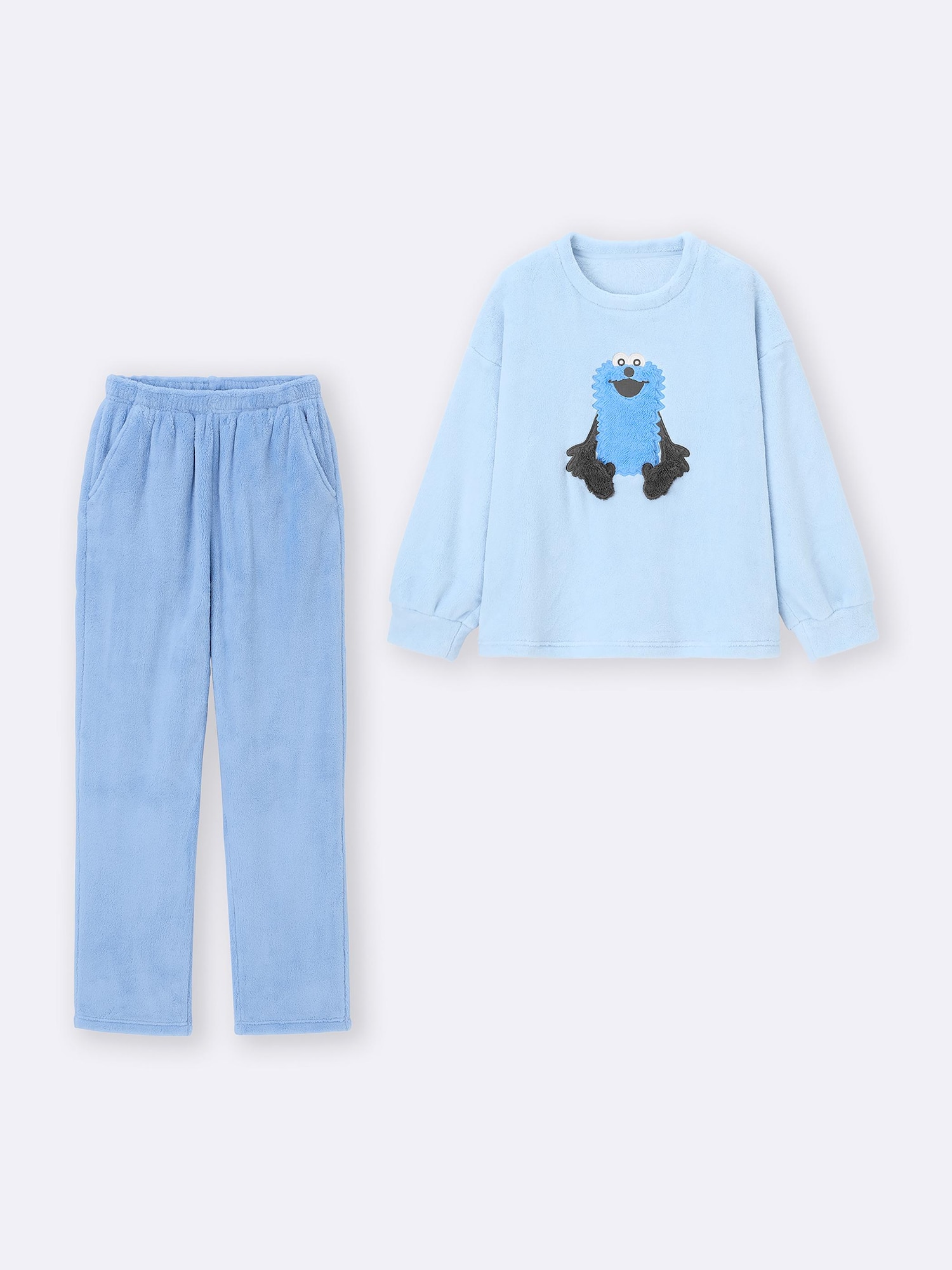 スンスン✖️GU コラボパジャマ　Mサイズ Marshmallow Feel Lounge Set | PUPPET SUNSUN | GU US