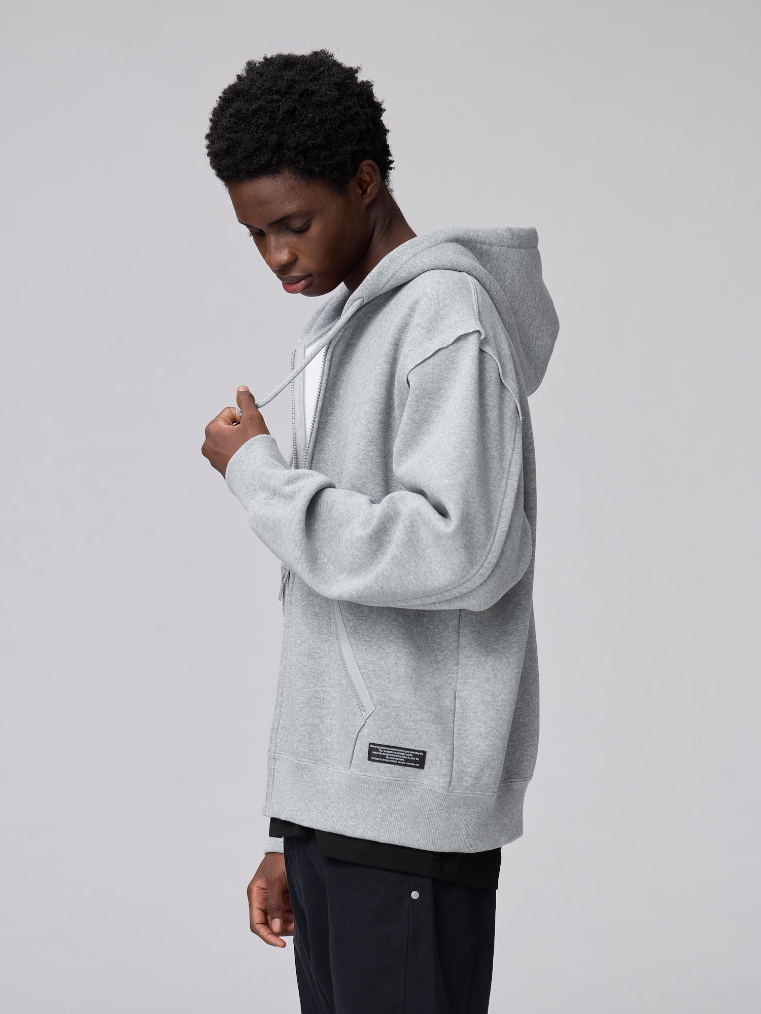 Heavy Weight Sweat Full-Zip Hoodie | UNDERCOVER | GU US