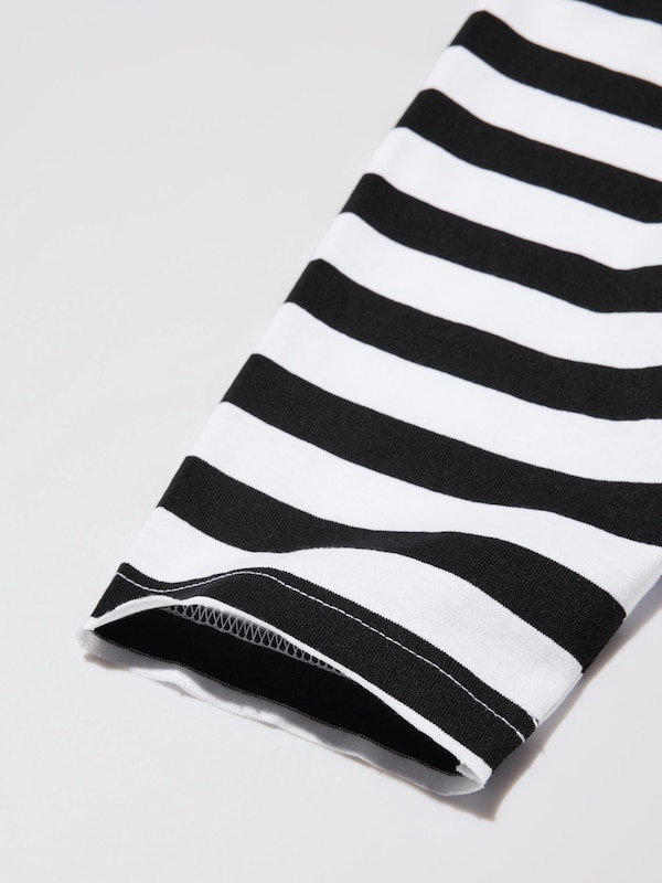 Zip Pocket Striped T-Shirt | Long | UNDERCOVER
