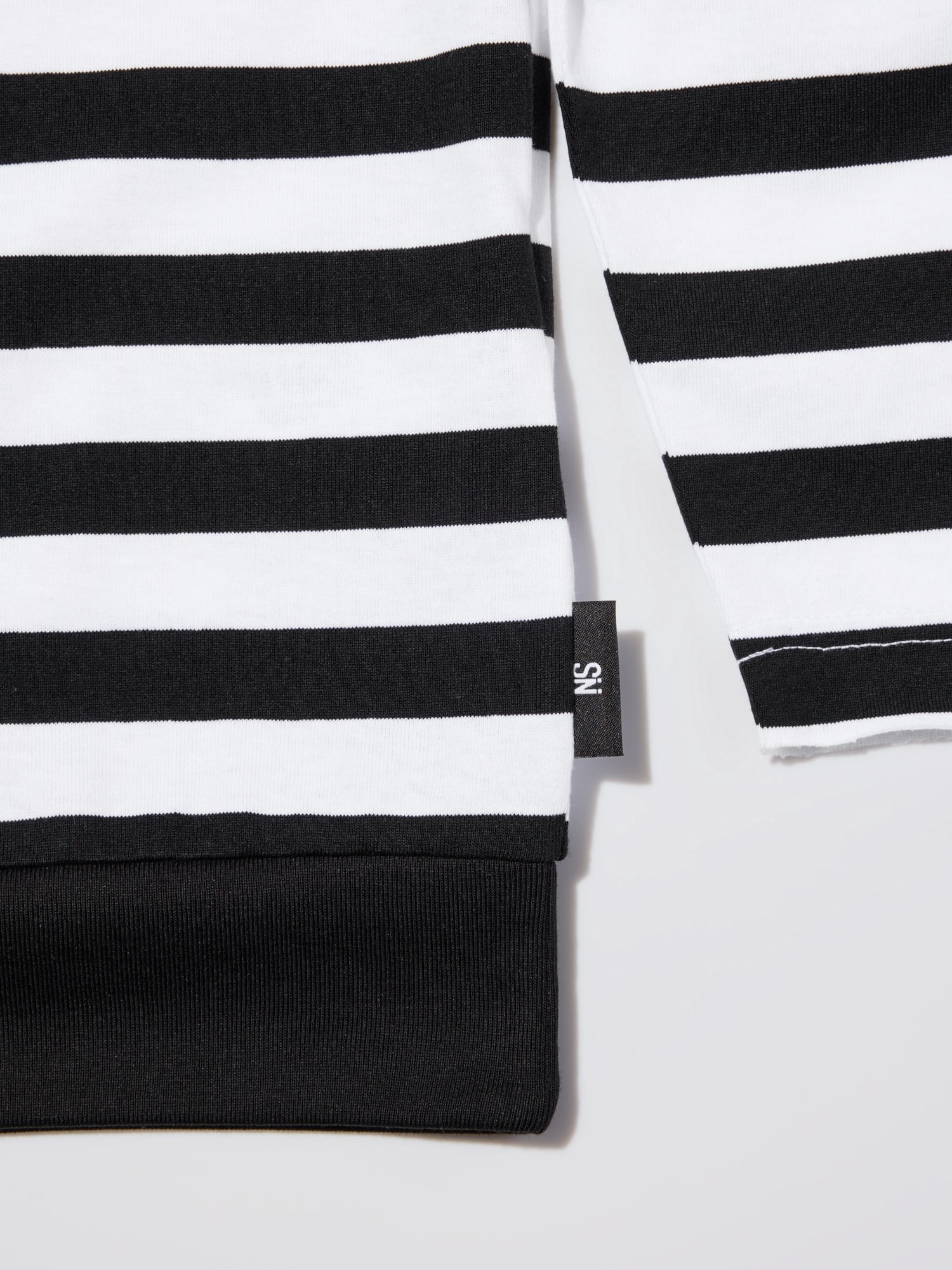 Unisex Zip Pocket Striped T-Shirt | Long | UNDERCOVER | GU US