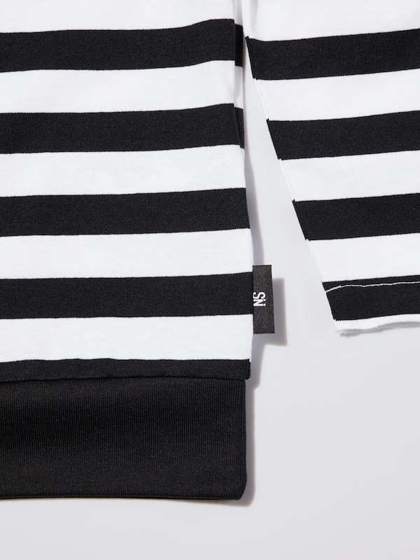 Zip Pocket Striped T-Shirt | Long | UNDERCOVER