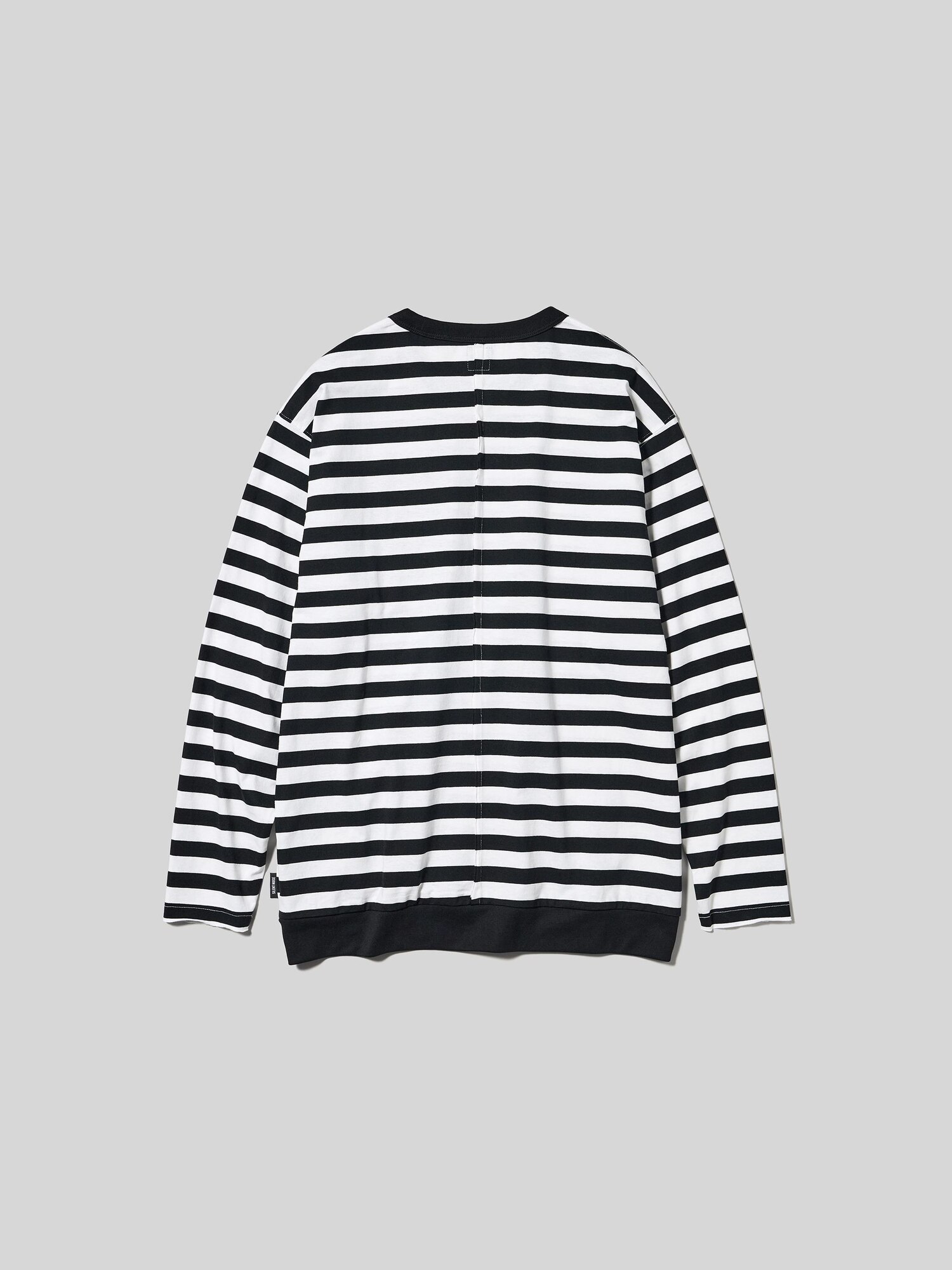 Unisex Zip Pocket Striped T-Shirt | Long | UNDERCOVER | GU US