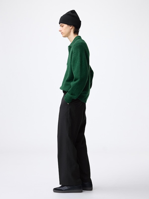 Wide Slacks | Stripe