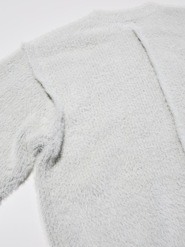 Shaggy Crew Neck Sweater | UNDERCOVER