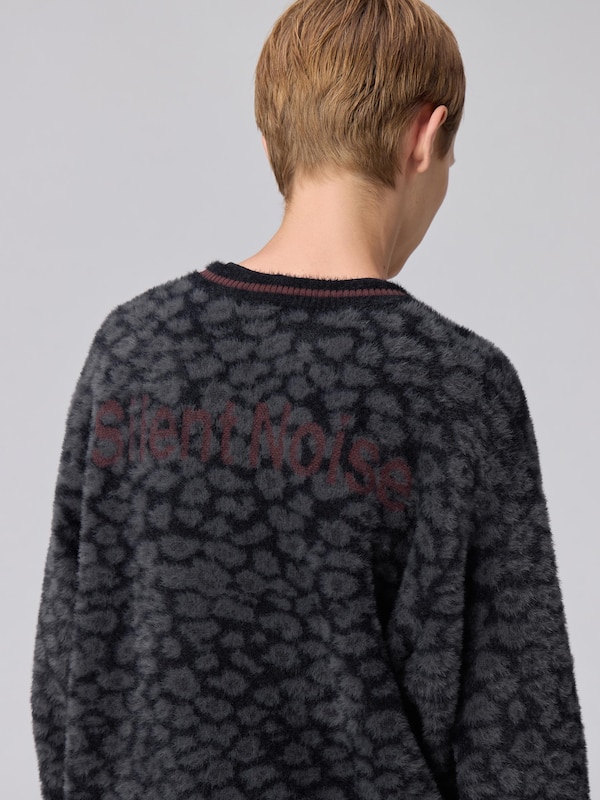 Shaggy Crew Neck Cardigan | UNDERCOVER