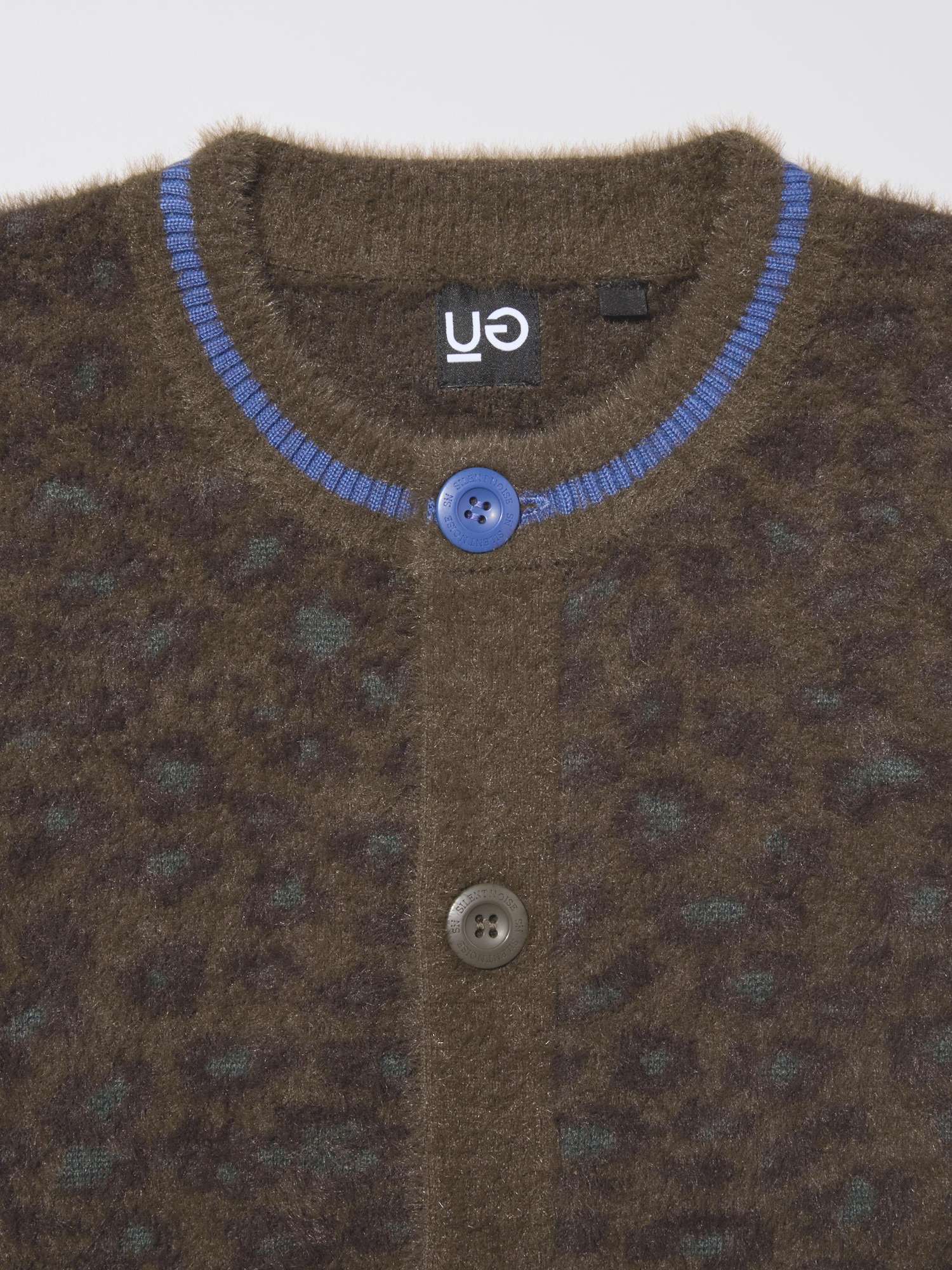 Unisex Shaggy Crew Neck Cardigan | UNDERCOVER | GU US