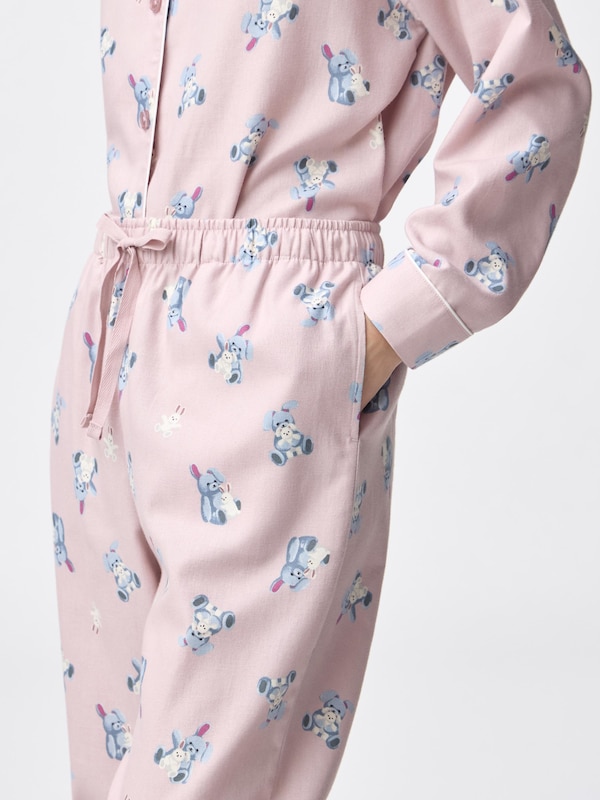 Flannel Pajamas | Long | Rabbit