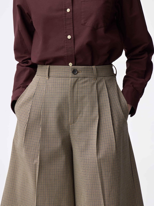 Bermuda Checked Shorts