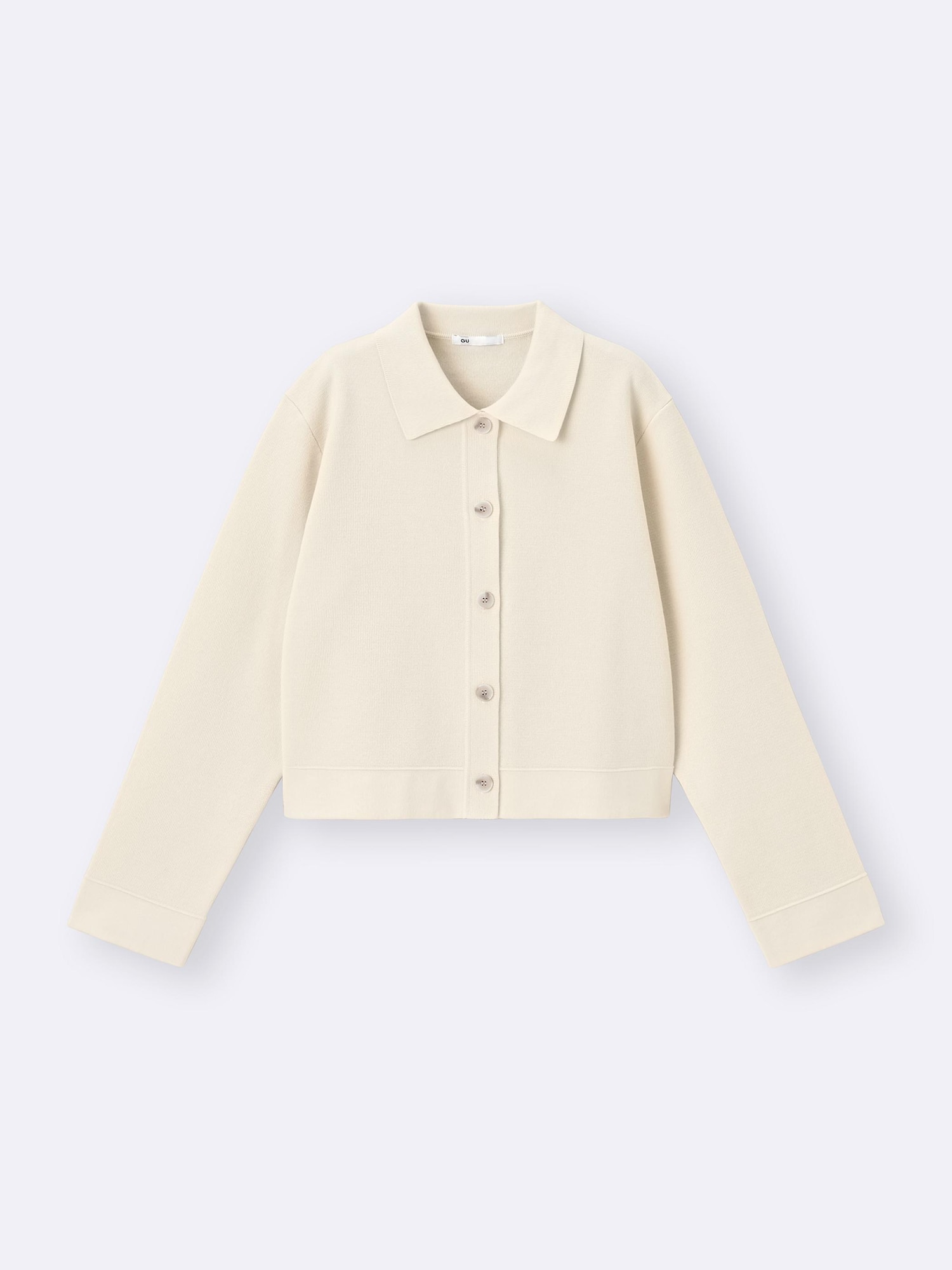 Women's Milano Ribbed Polo Cardigan | GU US
