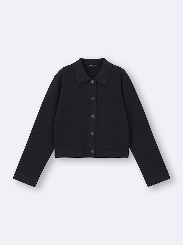 Milano Ribbed Polo Cardigan