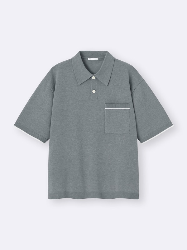 Washable Knitted Polo Shirt | HalfSlv