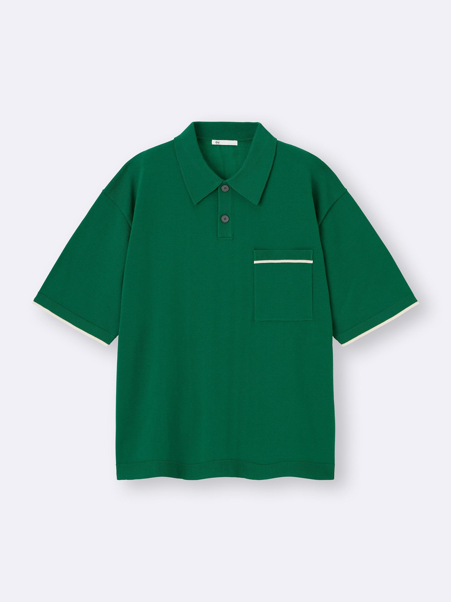 トップス Wasted Youth knit polo L Green image-dc8cfaa9-9c65-441b-87ee-