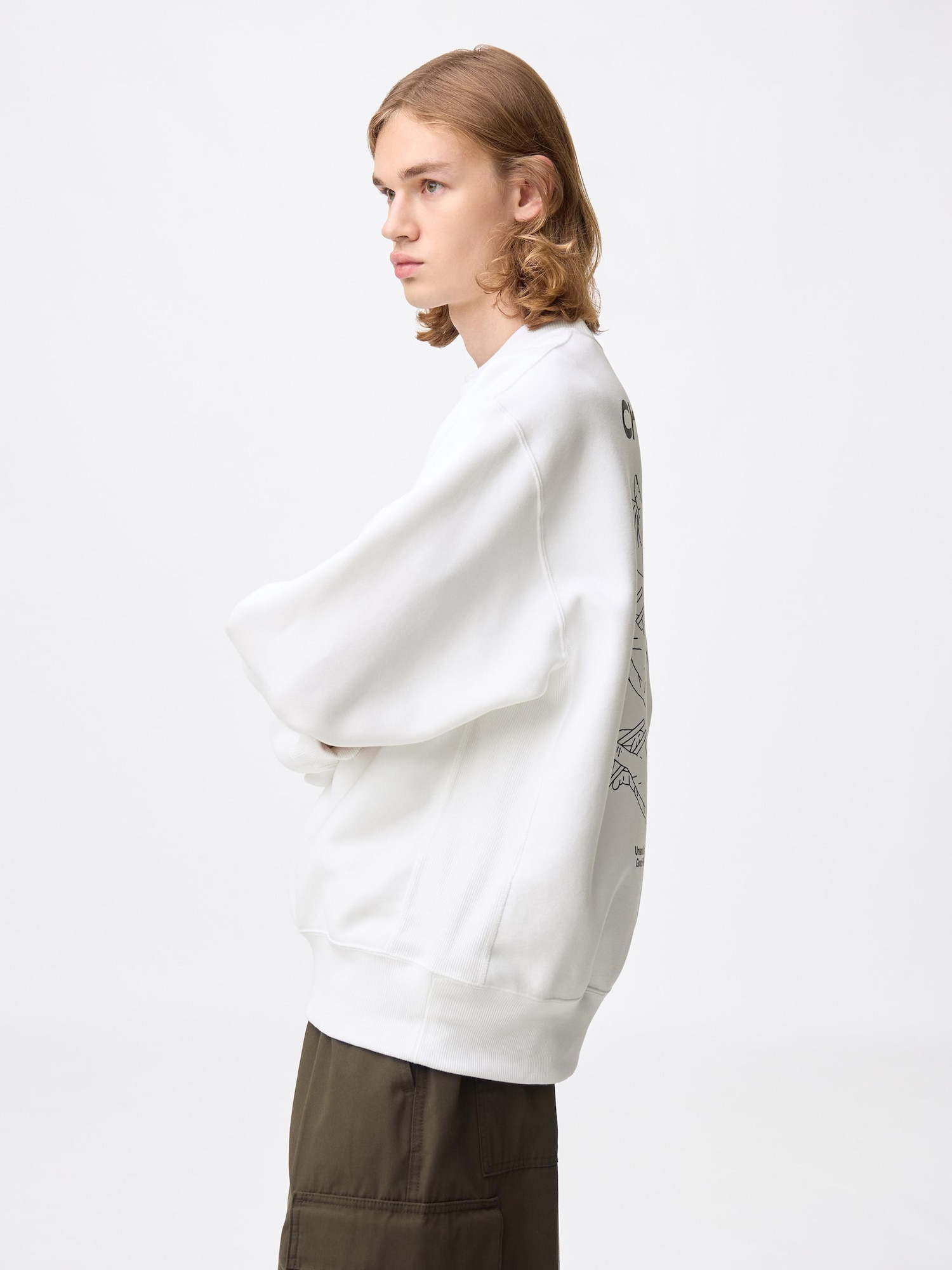 Men's Heavy Weight Sweatshirt | Yunosuke | GU US