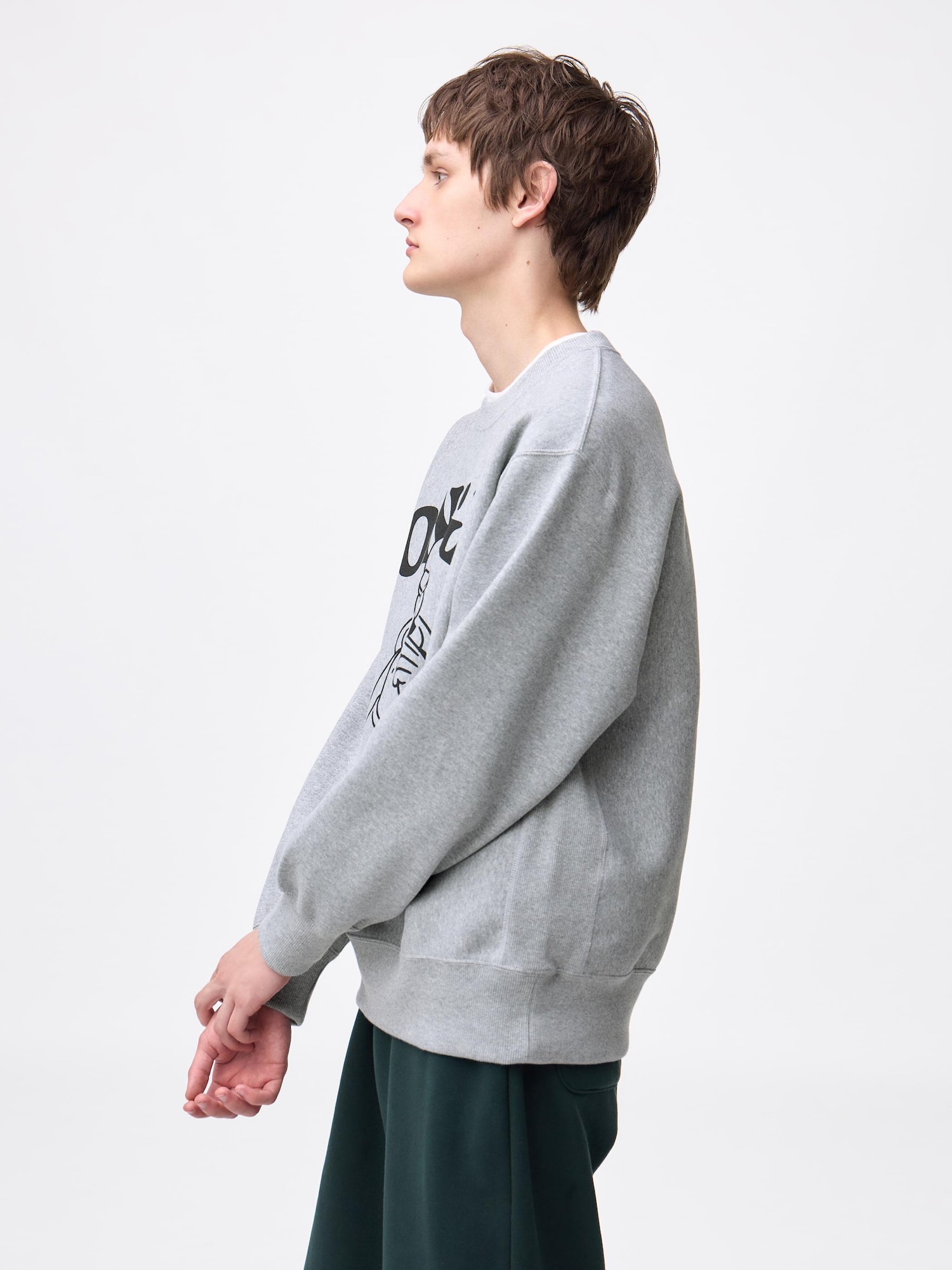 Heavy Weight Sweatshirt | Yunosuke | GU US