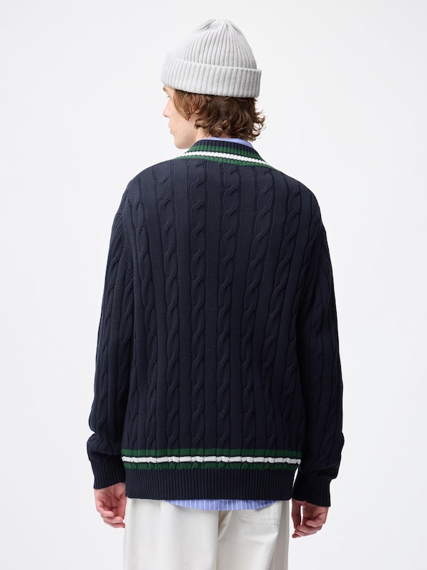 Cotton Tilden V Neck Sweater