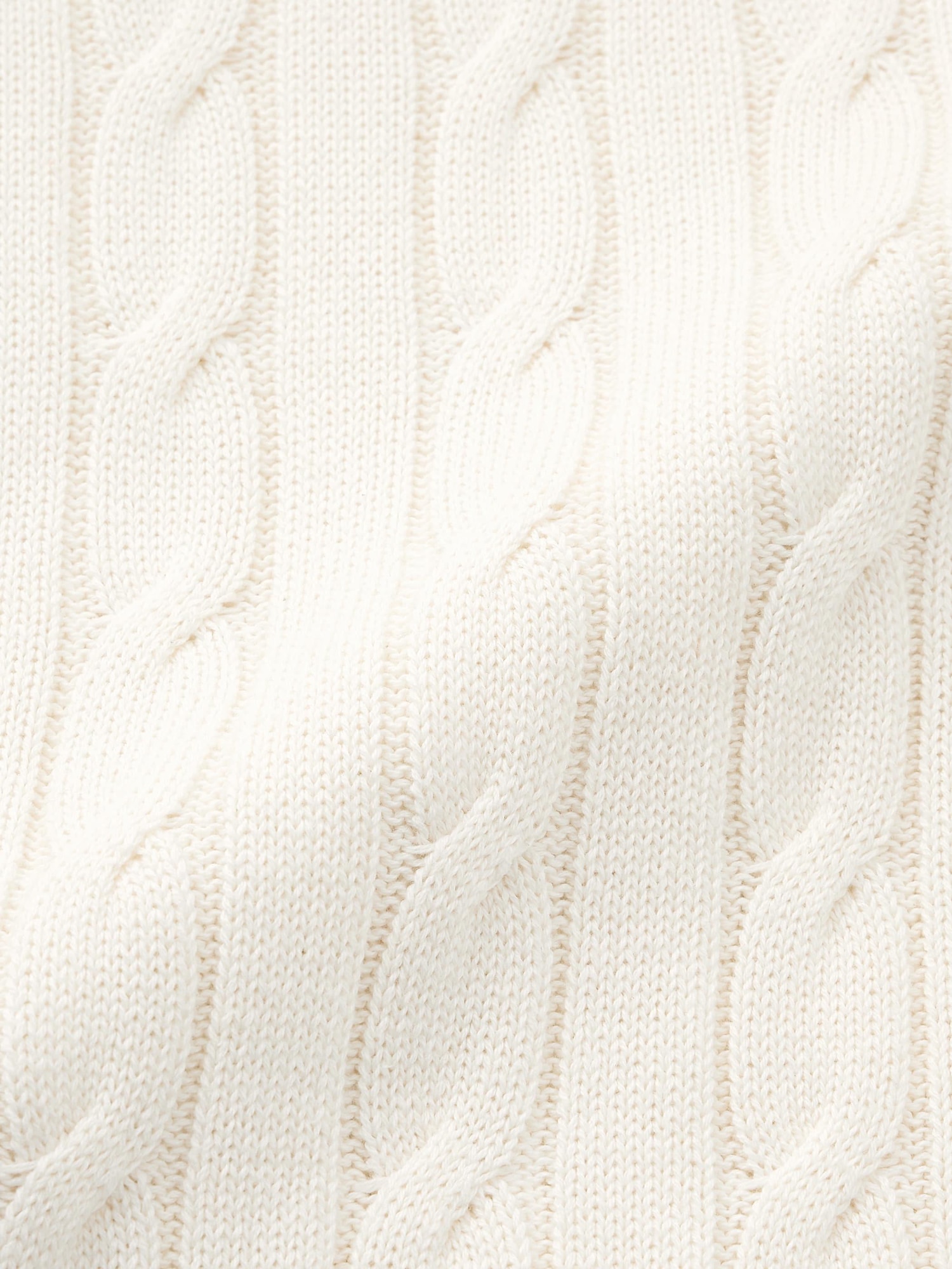 CABLE TILDEN V NECK PULL OVER　トラディショナル Cotton Tilden V Neck Sweater | GU US