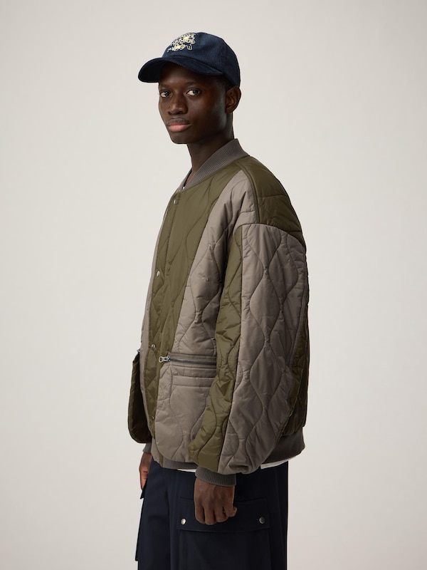 Padded Quilted Jacket | by rokh