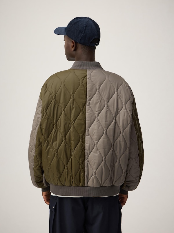 Padded Quilted Jacket | by rokh