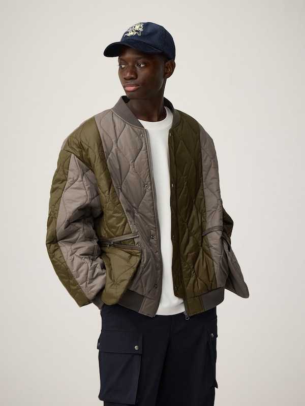 Padded Quilted Jacket | by rokh