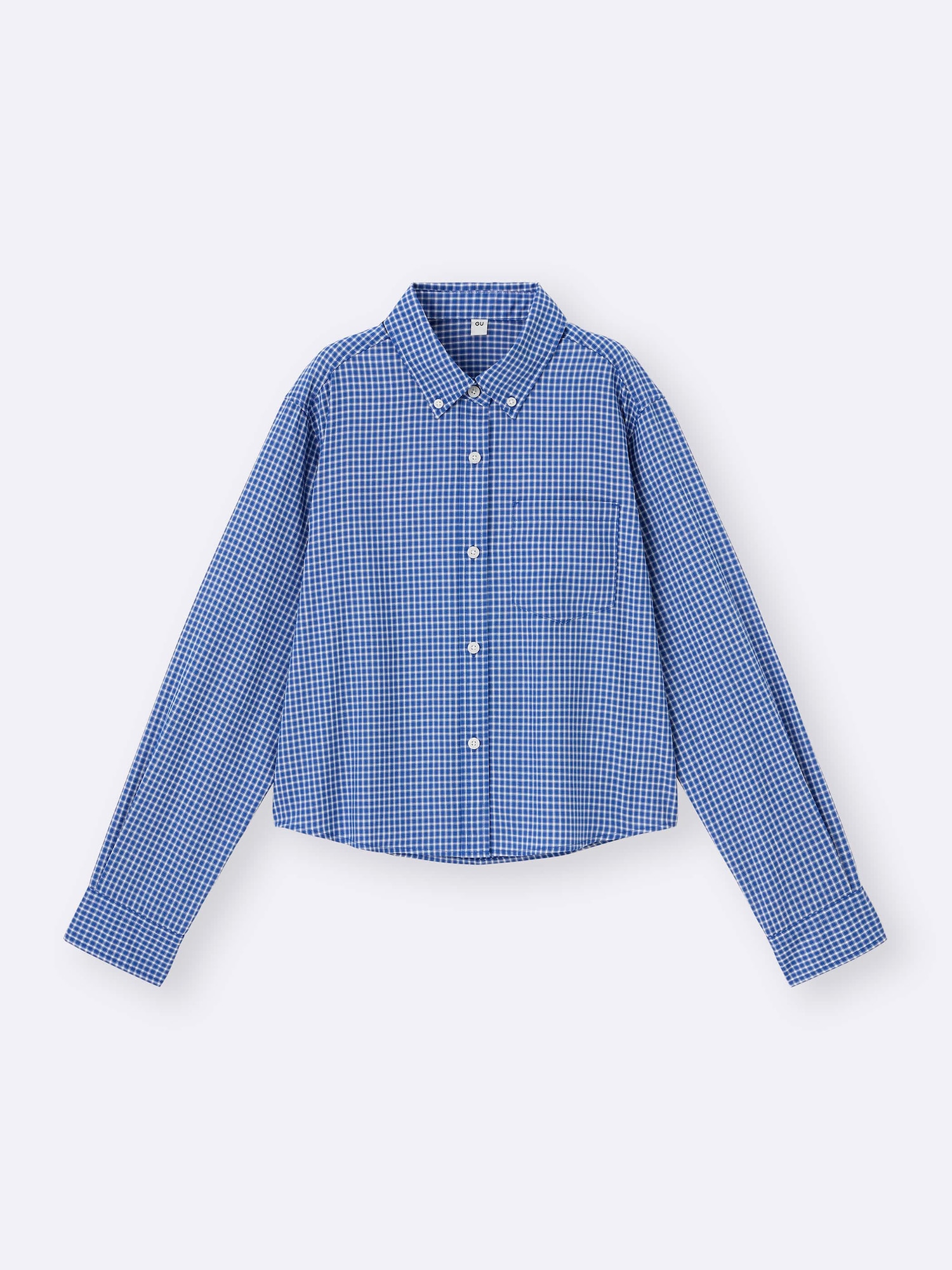 Women's Checked Short Shirt | GU US