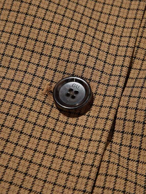 Trench Checked Skirt | by rokh