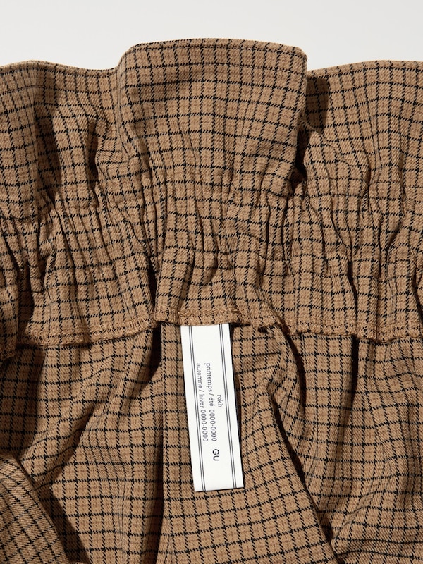 Trench Checked Skirt | by rokh