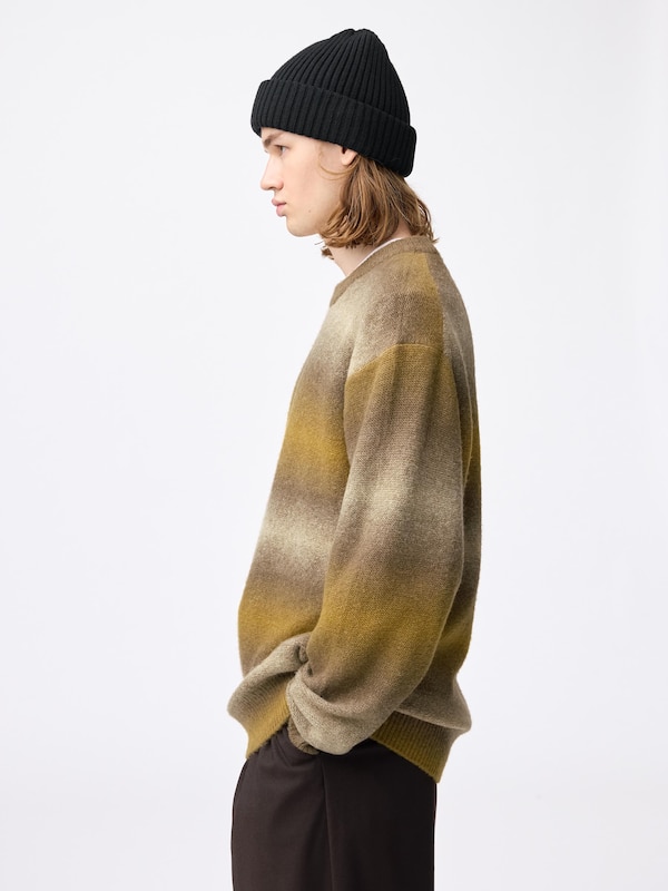 Puff Knit Gradation Pullover