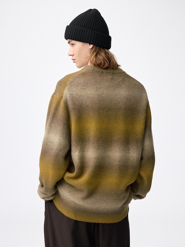 Puff Knit Gradation Pullover