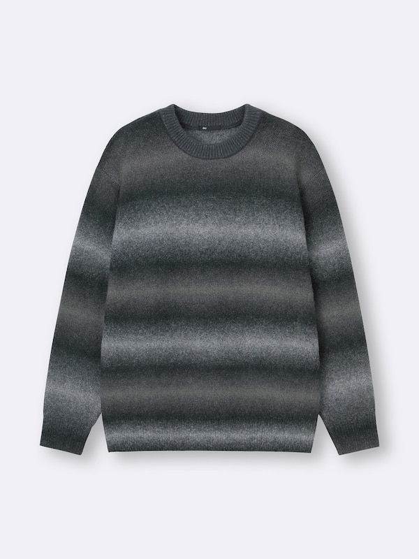 Puff Knit Gradation Pullover