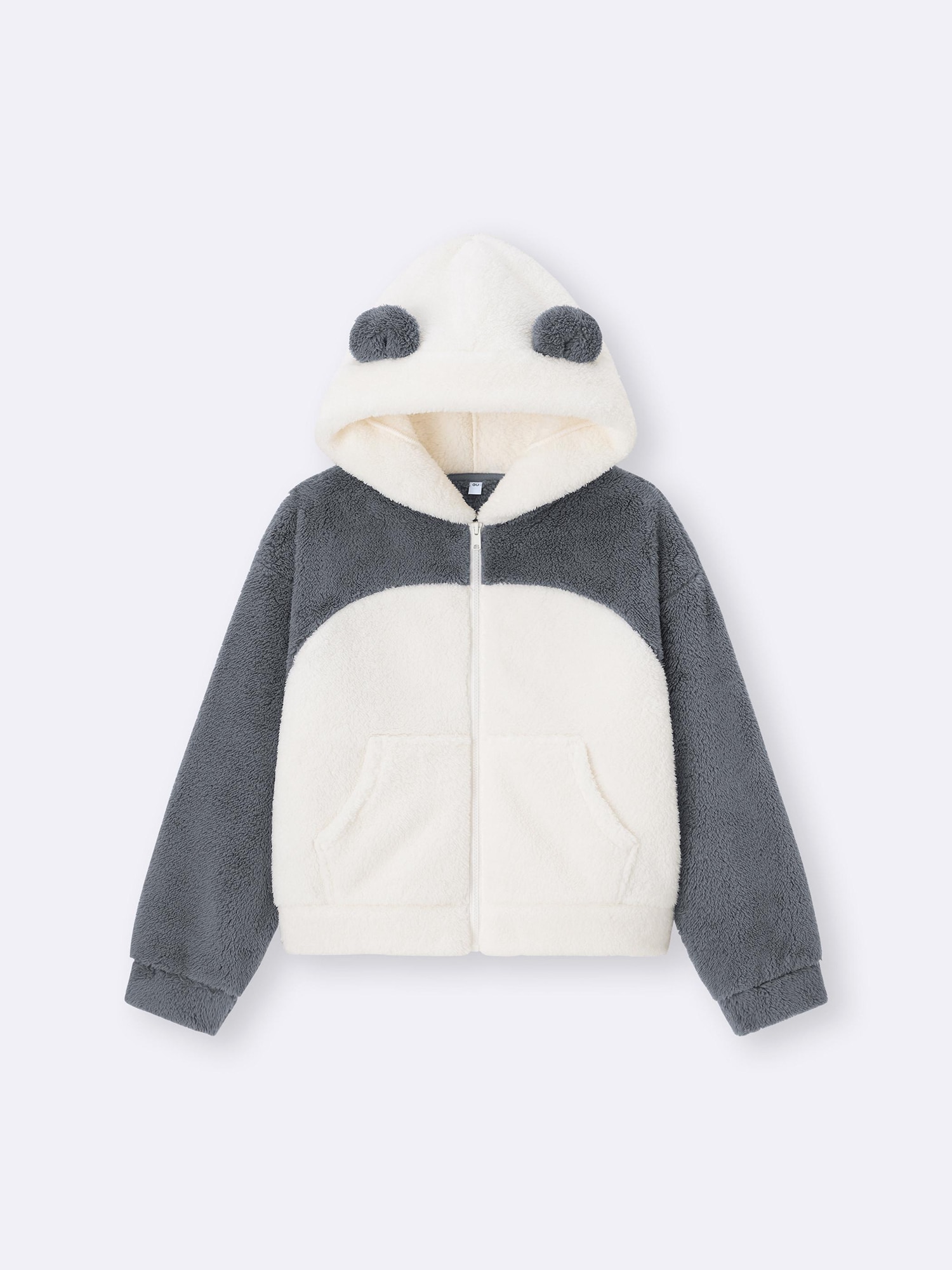 シープリーズ Marshmallow Feel Full-Zip Hoodie | Panda | GU US