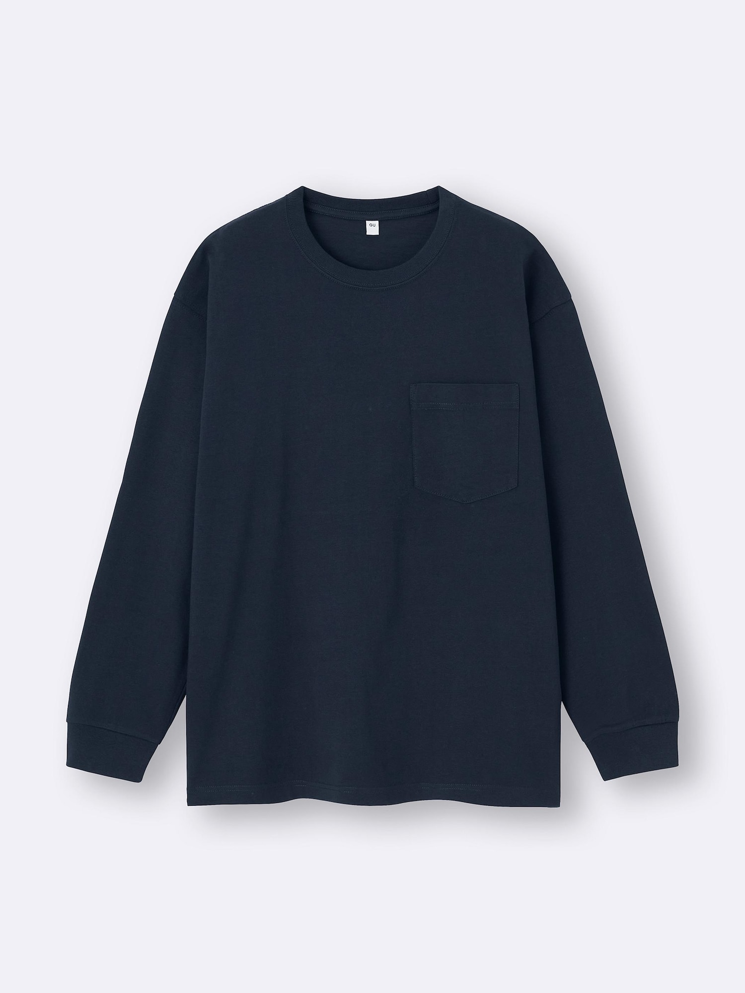 Heavy Weight Crew Neck T-Shirt | Long | B | GU US