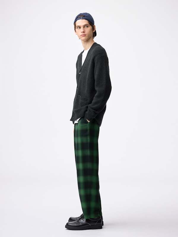 Flannel Relaxed Pants | Ombre Checkered