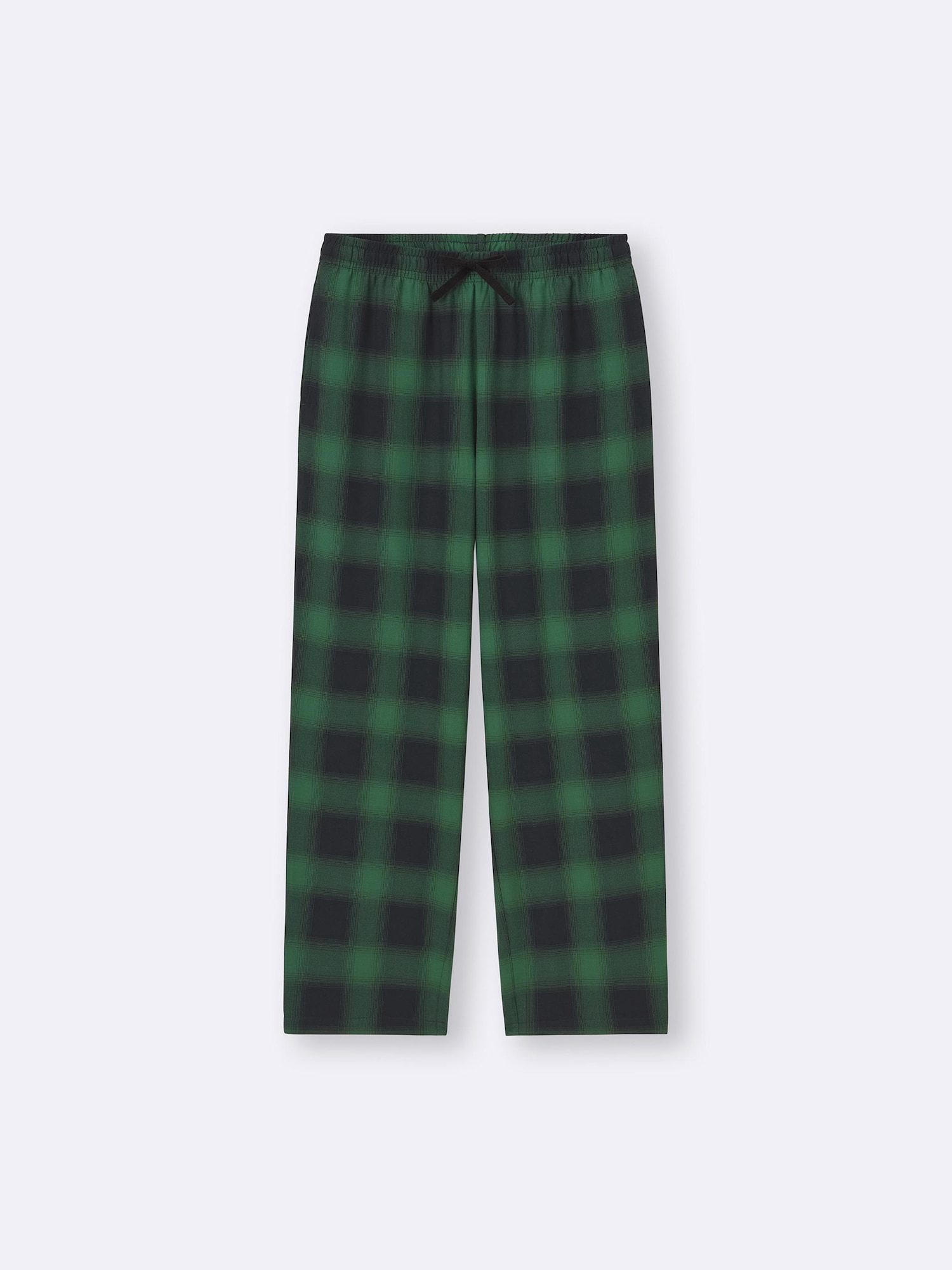 Flannel Relaxed Pants | Ombre Checkered | GU US