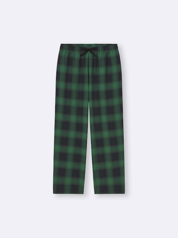 Flannel Relaxed Pants | Ombre Checkered