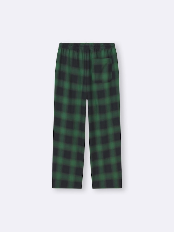Flannel Relaxed Pants | Ombre Checkered