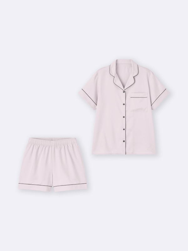Satin Pajamas | Short