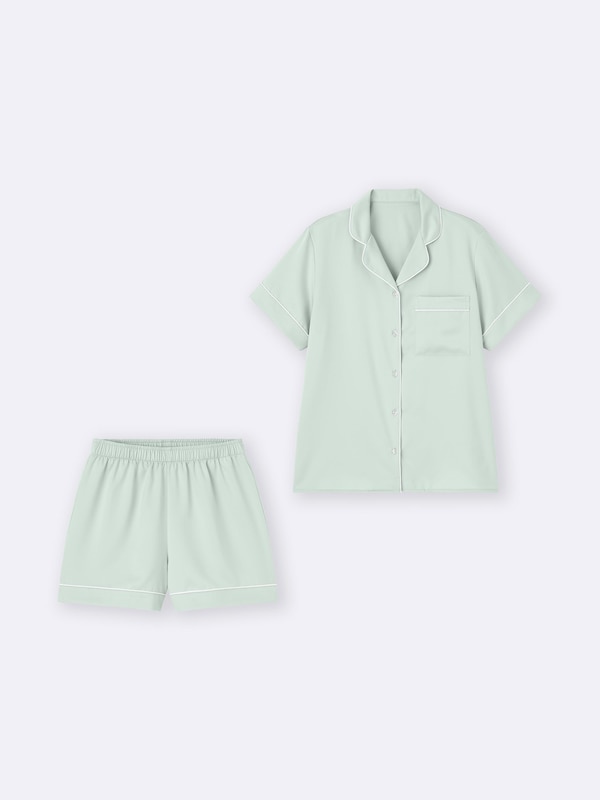 Satin Pajamas | Short