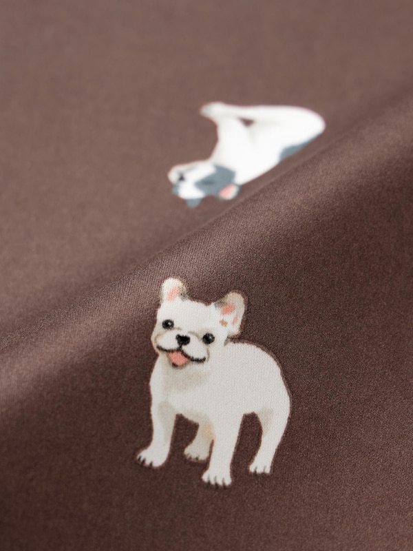 Satin Pajamas | Short | Dog