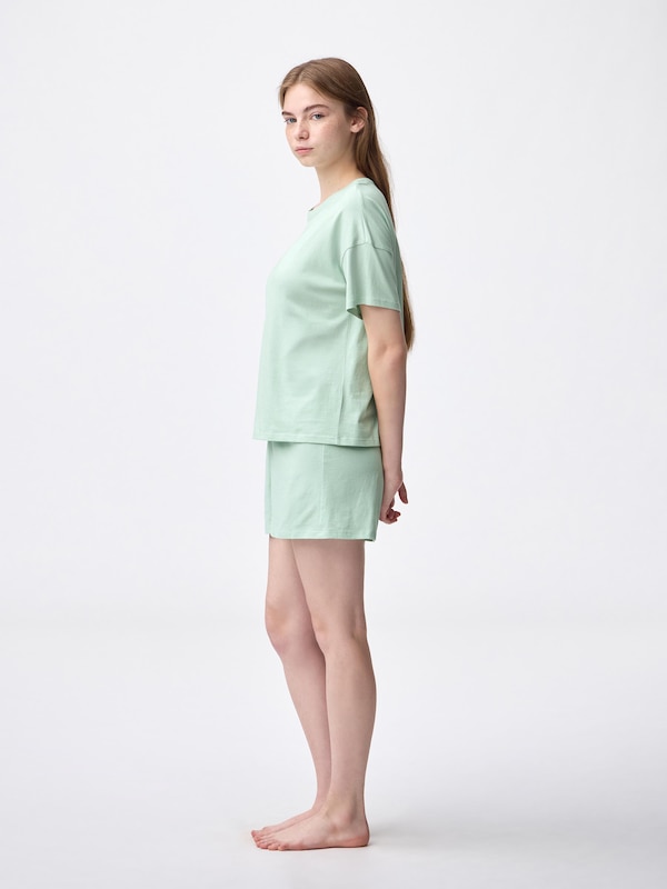 Cotton Color Lounge Set | Short