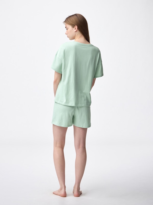 Cotton Color Lounge Set | Short