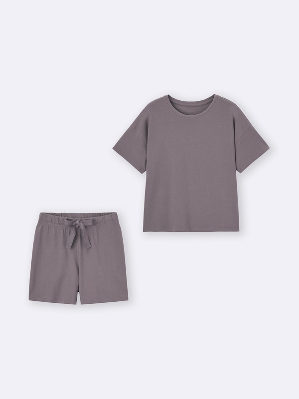 Cotton Color Lounge Set | Short