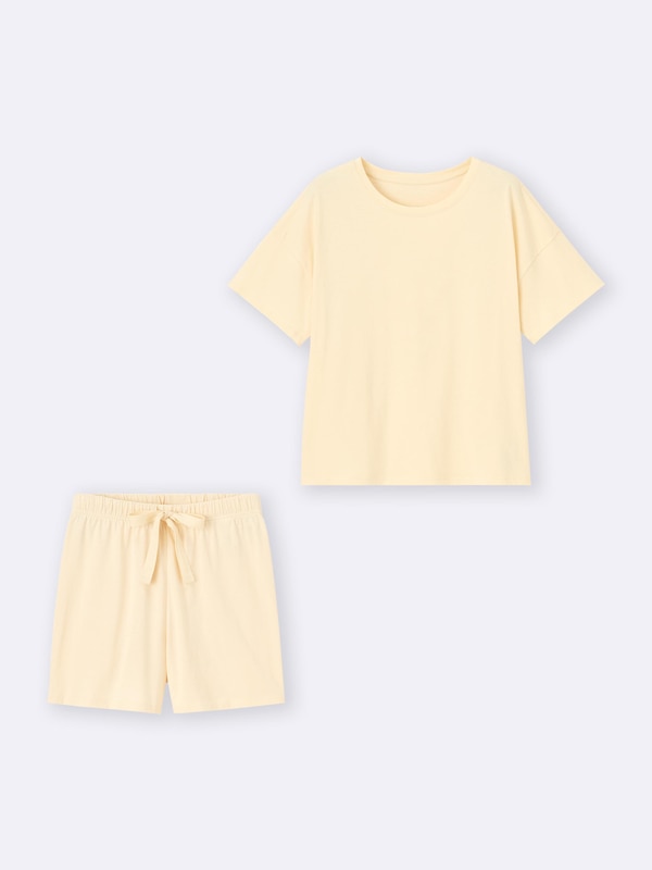 Cotton Color Lounge Set | Short