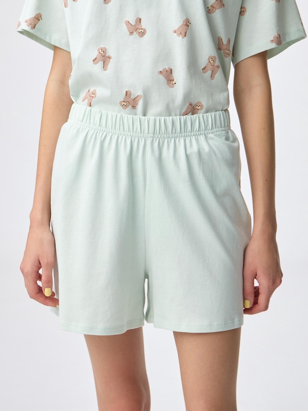 Cotton Color Lounge Set | Short | Dog