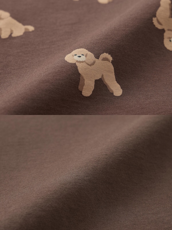 Cotton Color Lounge Set | Short | Dog