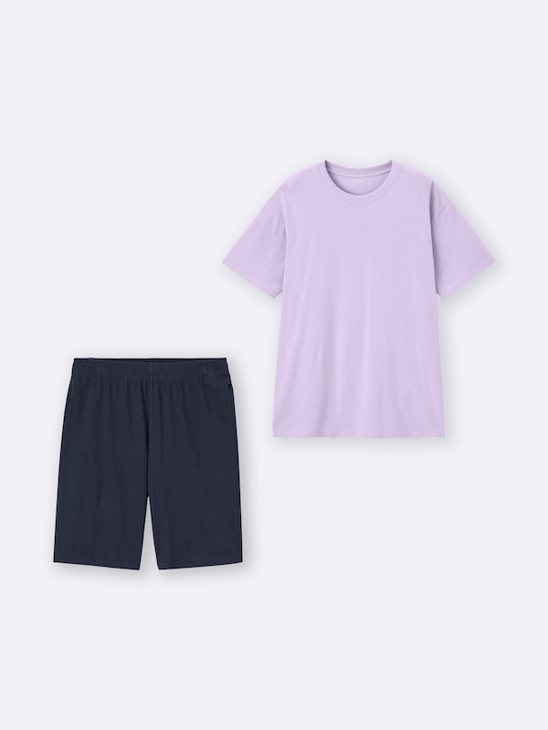 Cotton Color Lounge Set | Short