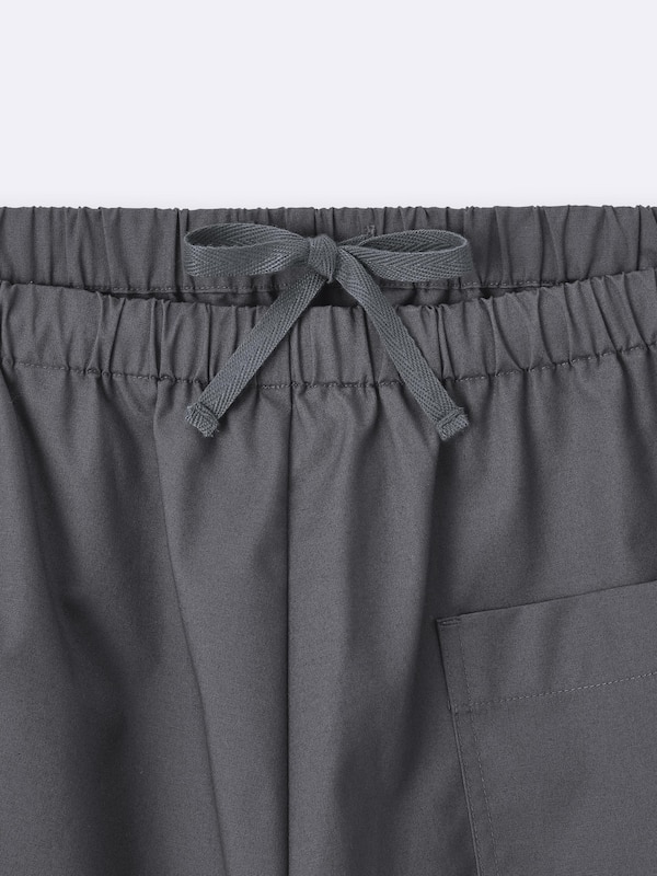 Cotton Blend Relaxed Knee Length Shorts