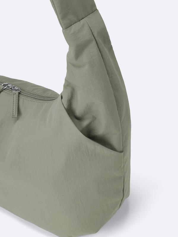 Soft Nylon Cocoon Shoulder Bag