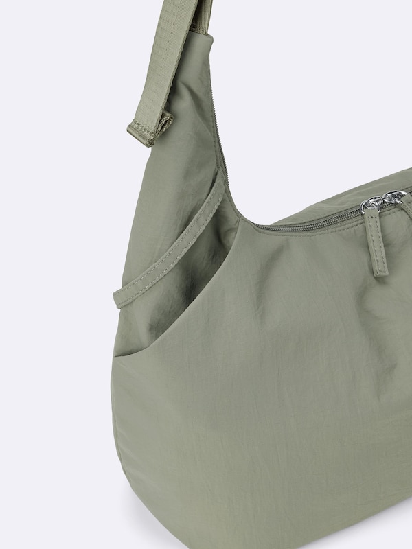 Soft Nylon Cocoon Shoulder Bag