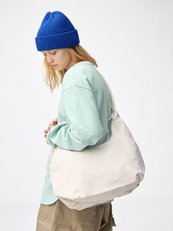 Soft Nylon Cocoon Shoulder Bag
